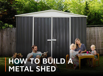 How to build a metal shed