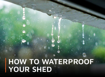 How to waterproof your shed