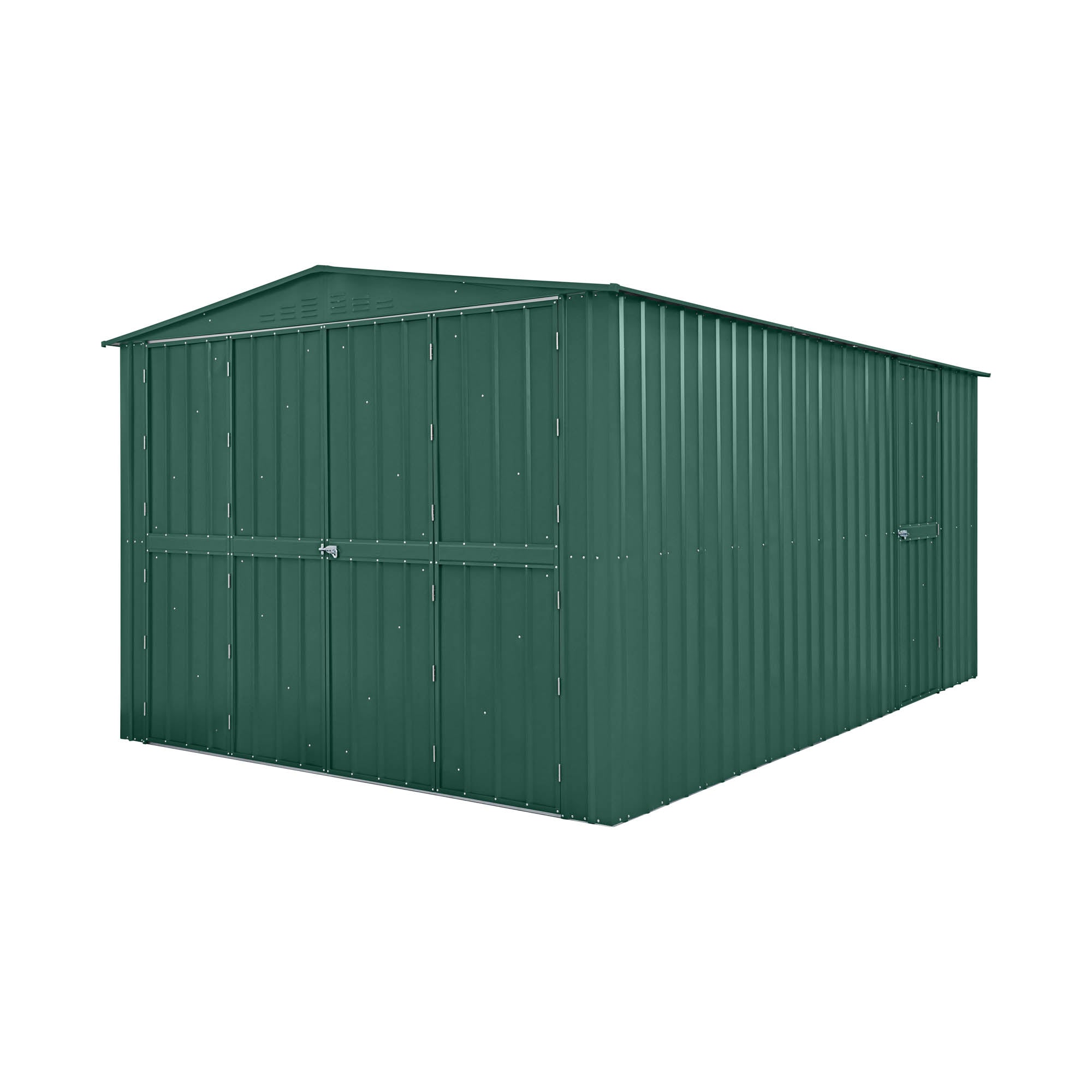 Globel Green Dual Door Workshop Garage