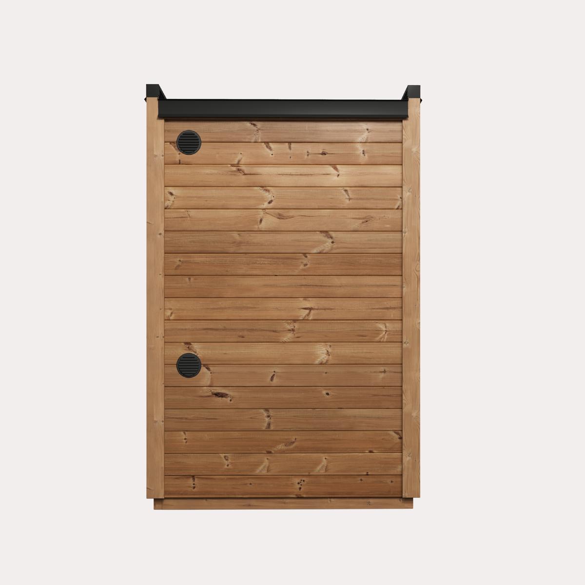 Novi Rose Premium Cube Outdoor Sauna - 2 Person