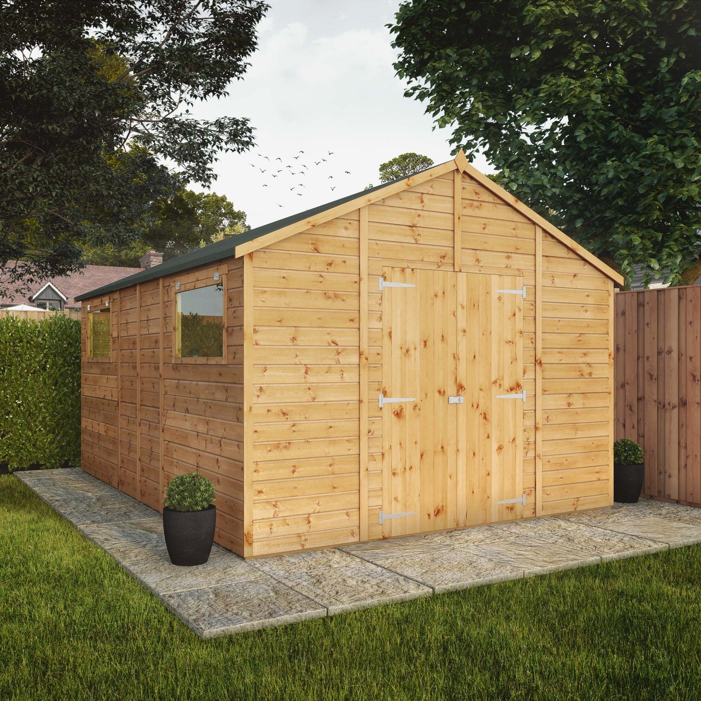 14 x 10 Premium Shiplap Apex Workshop