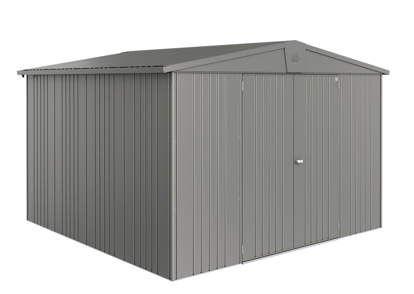 Biohort 10x10 Europa Quartz Grey Garden Shed