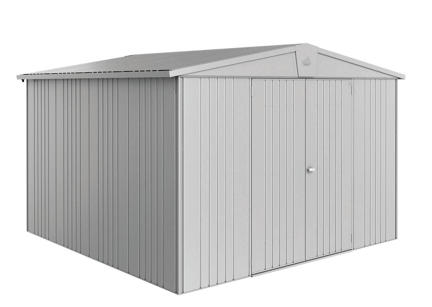 Biohort 10x10 Europa Metallic Silver Garden Shed