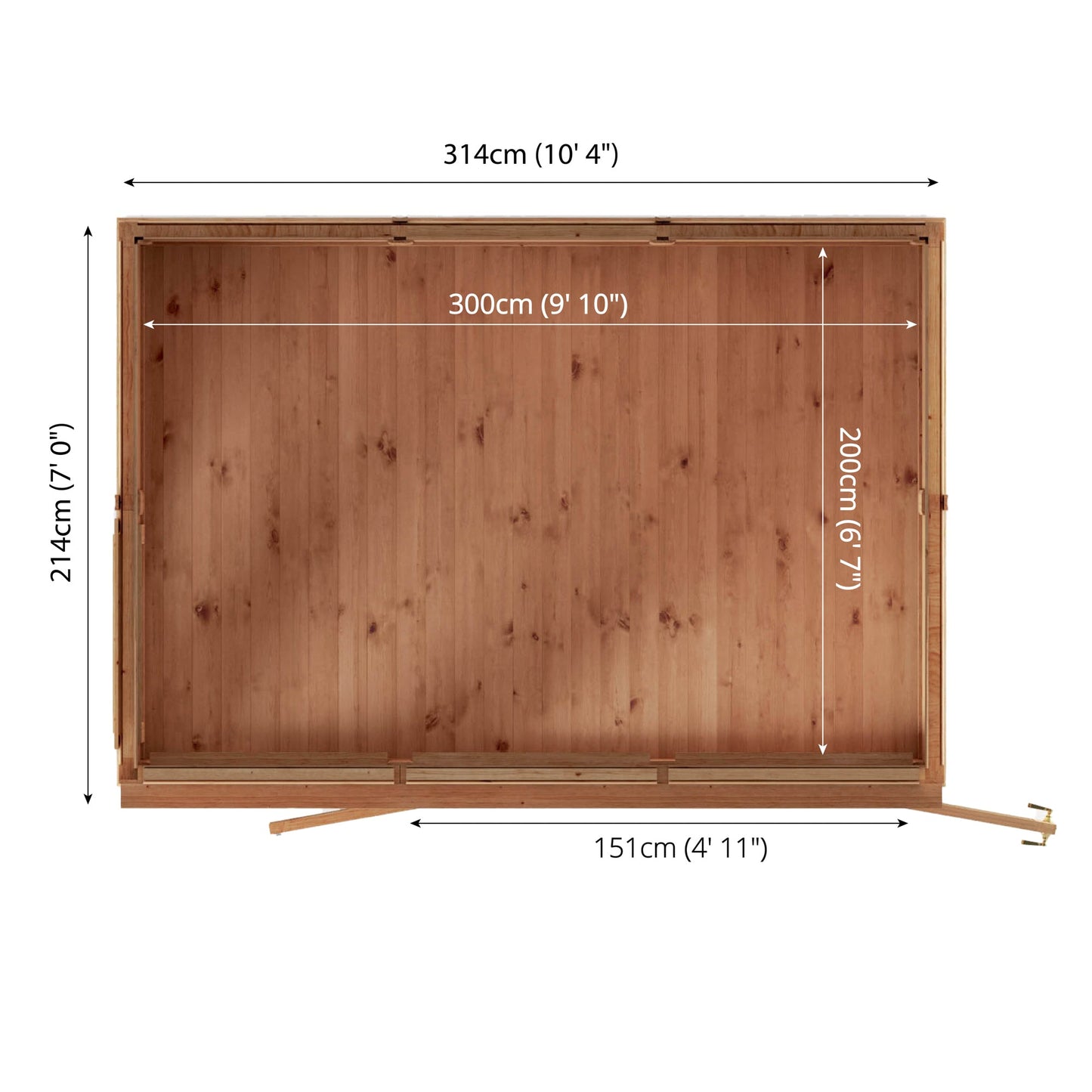 3 x 2m DIY Insulated Garden Room