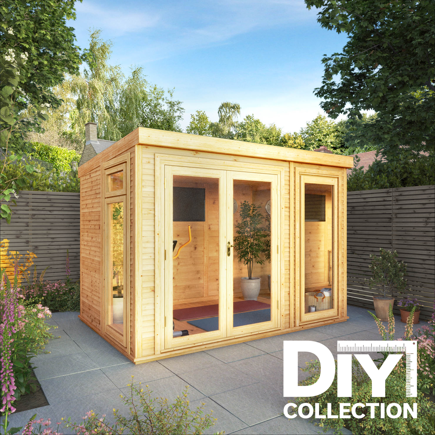 3 x 2m DIY Insulated Garden Room