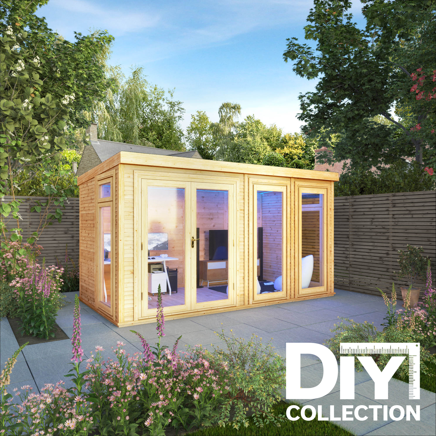 4 x 2m DIY Insulated Garden Room