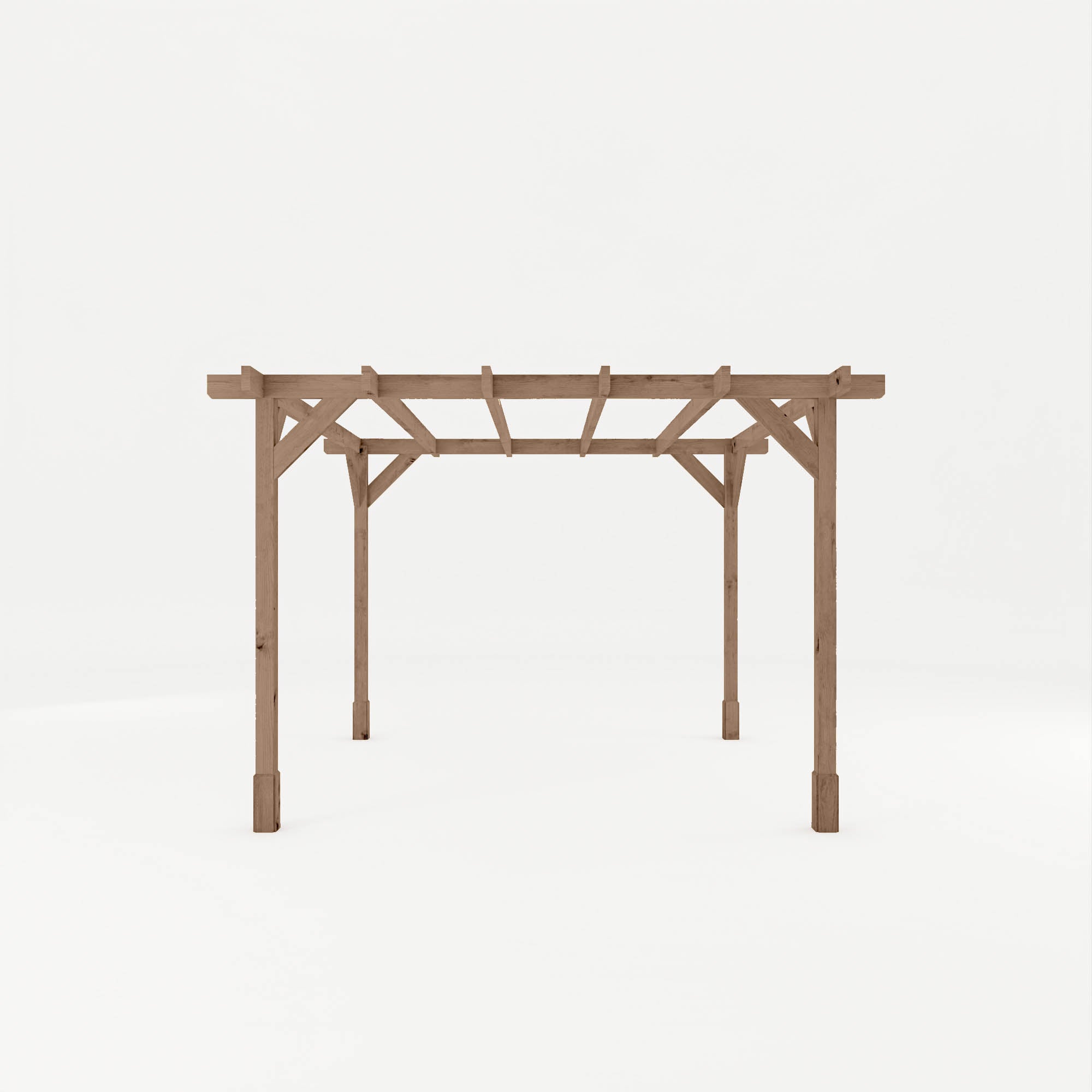 3m x 3m Pressure Treated Pergola