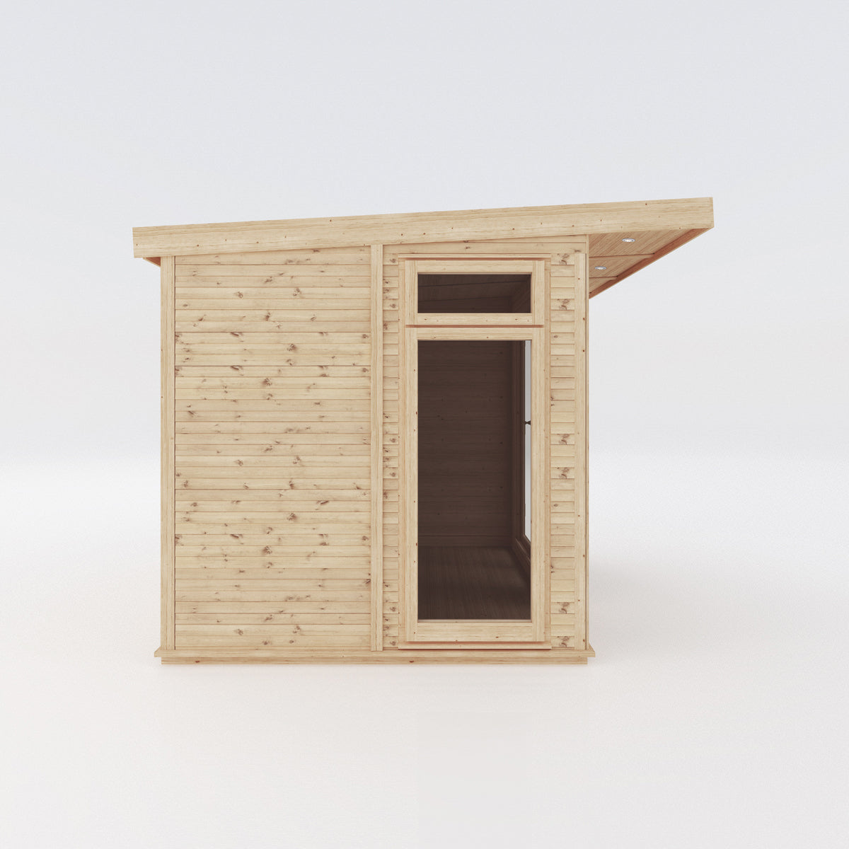 3m x 3m Classic garden room side view
