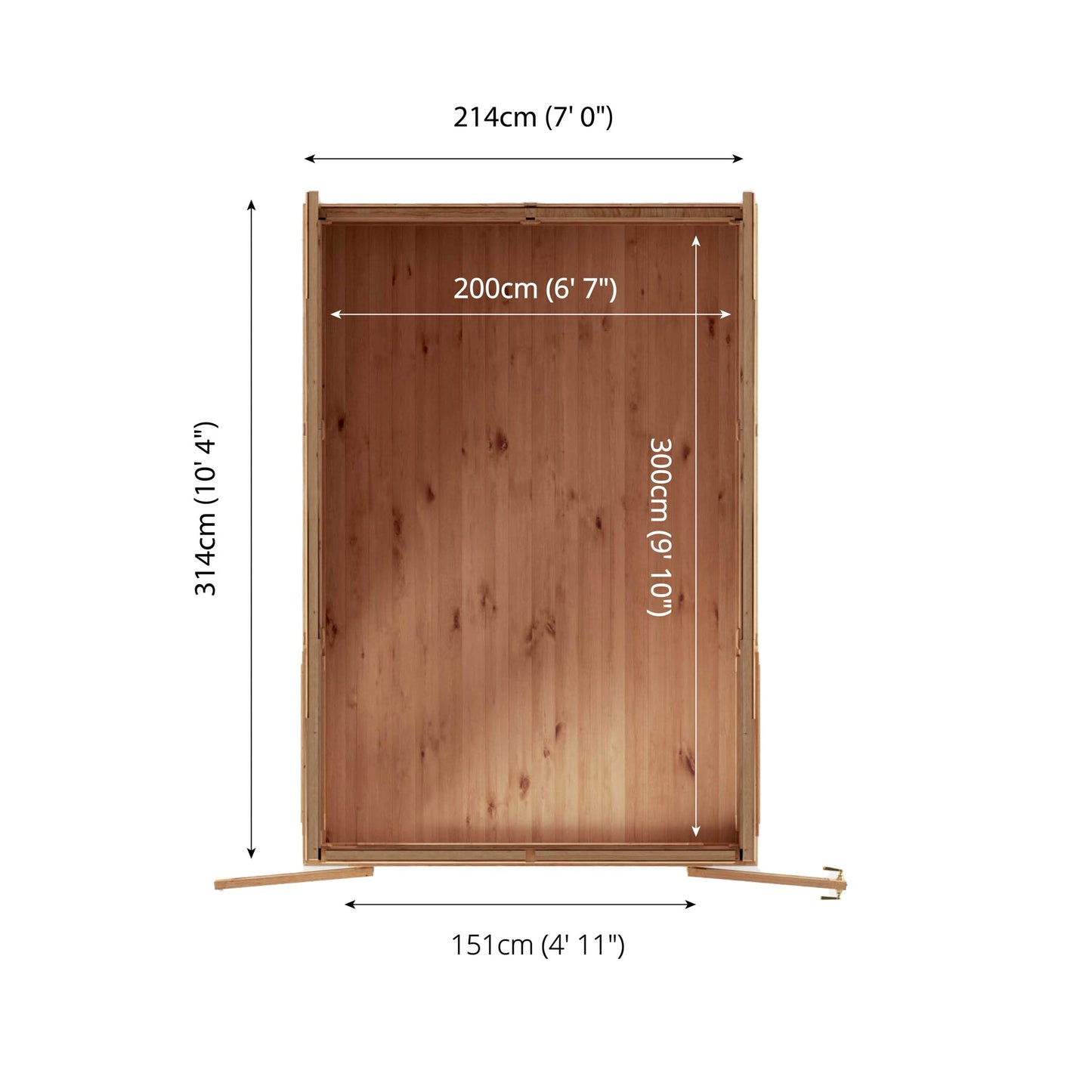 2 x 3m DIY Insulated Garden Room