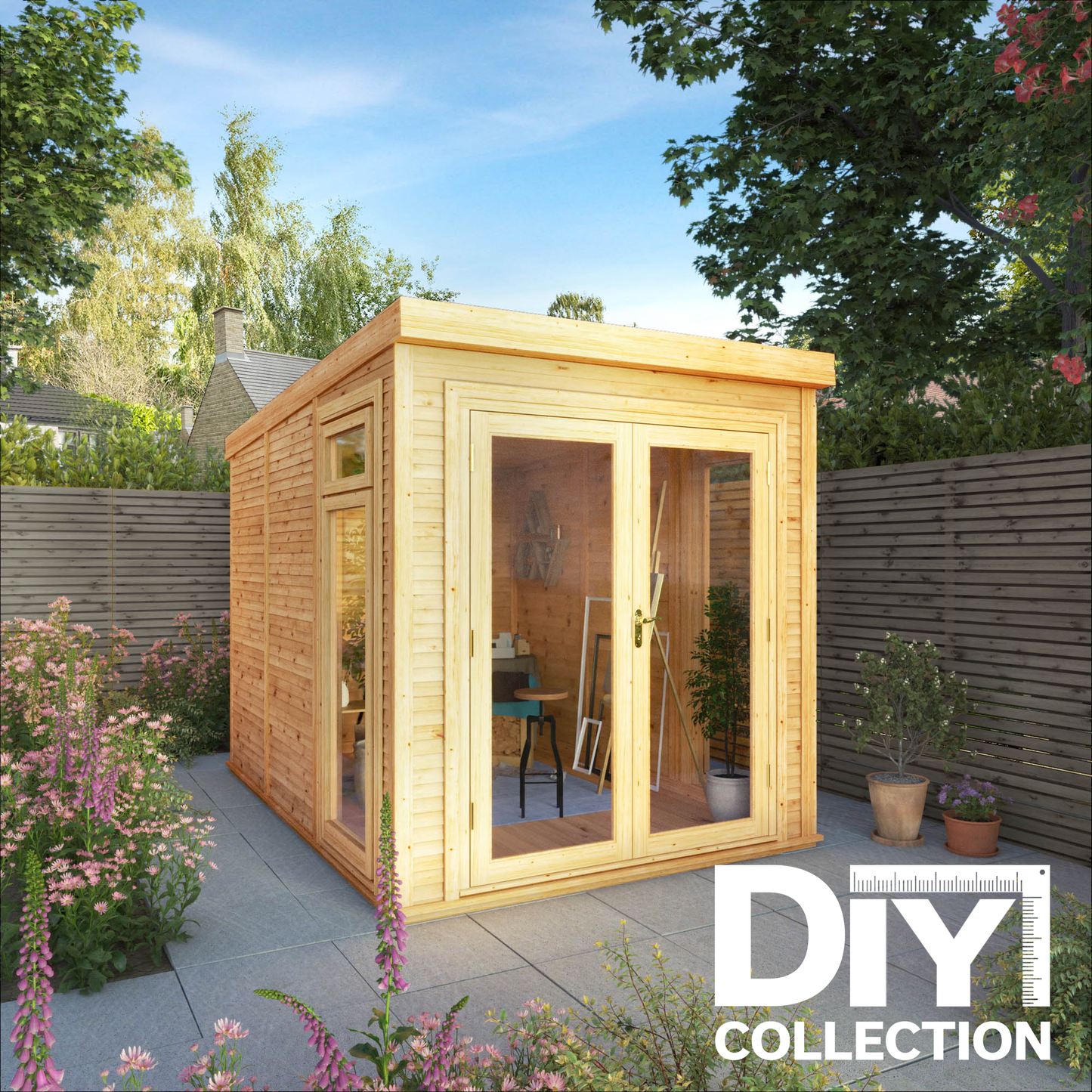 2 x 3m DIY Insulated Garden Room