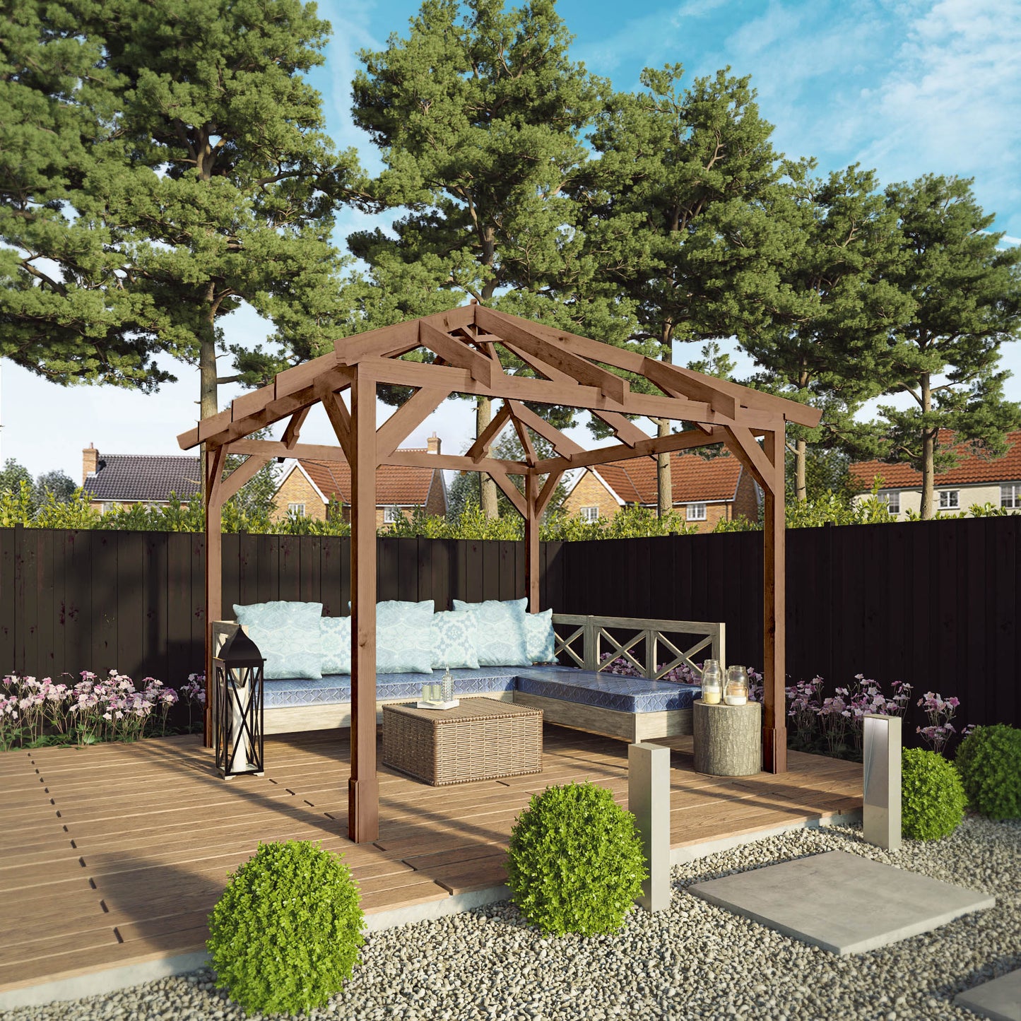 3m x 3m Pressure Treated Gazebo