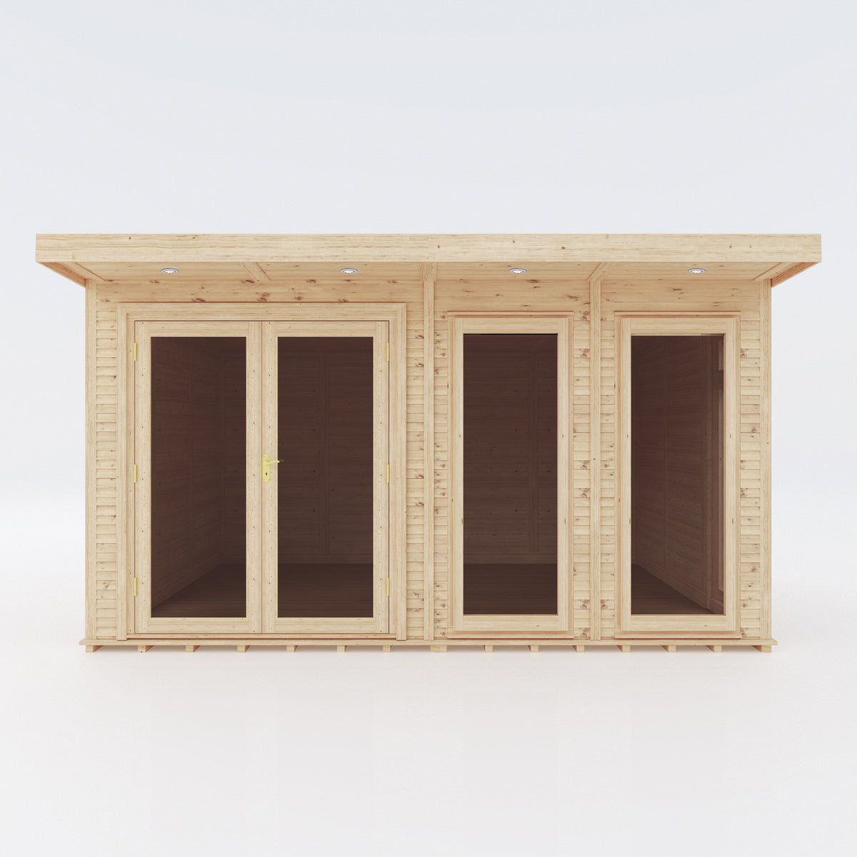 4m x 3m Classic garden room front view