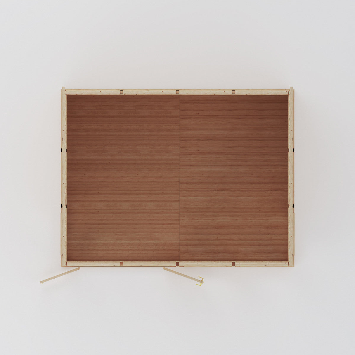 4m x 3m classic IGR inside top view