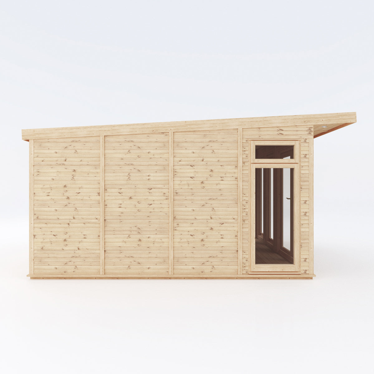 4m x 4m Classic garden room side view