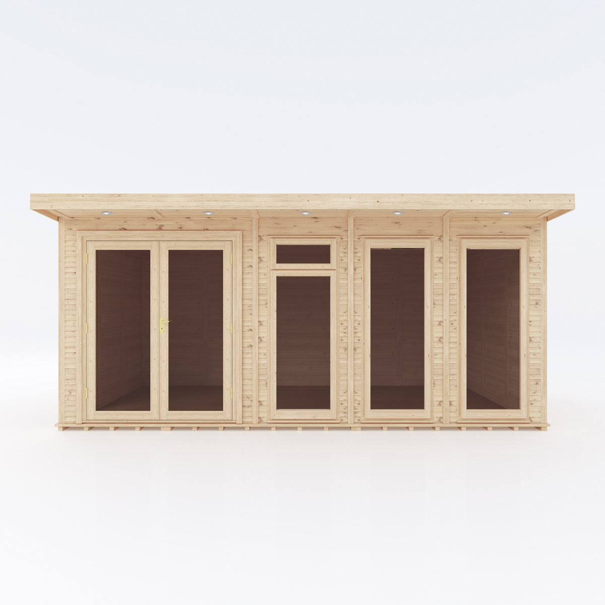 5m x 3m Classic garden room front view