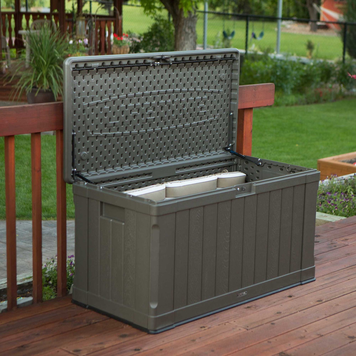 Lifetime Outdoor Storage Deck Box - 430L