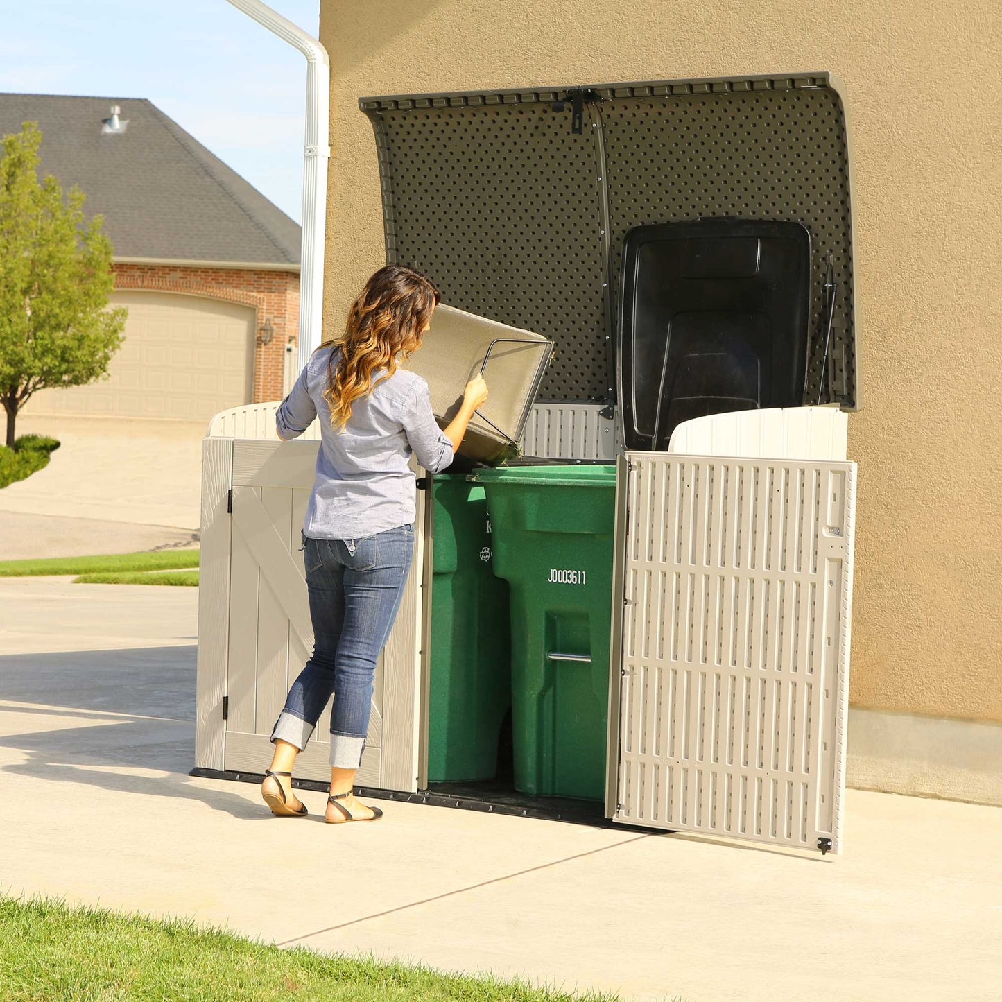 Lifetime Horizontal Storage Shed - 2100L