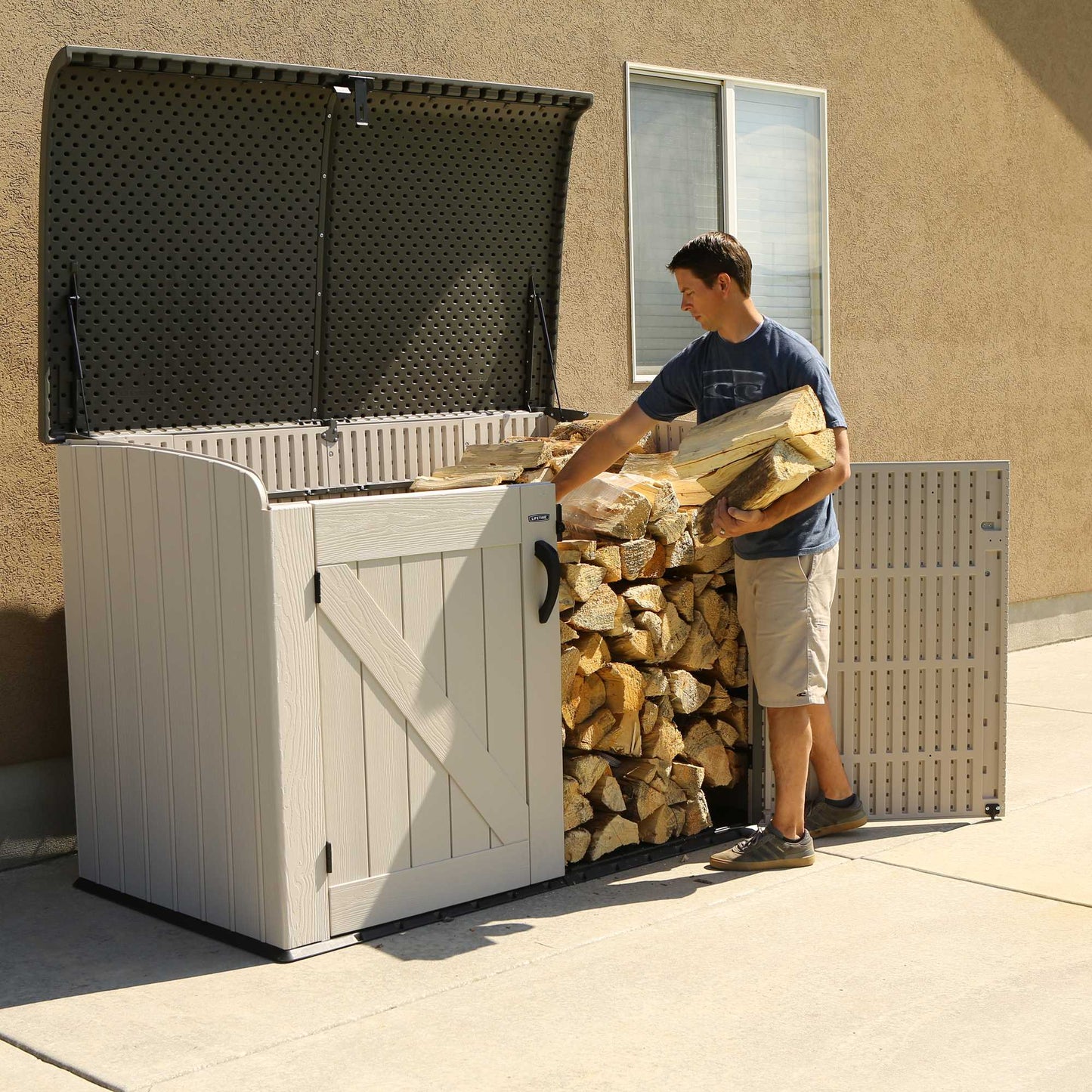 Lifetime Horizontal Storage Shed - 2100L