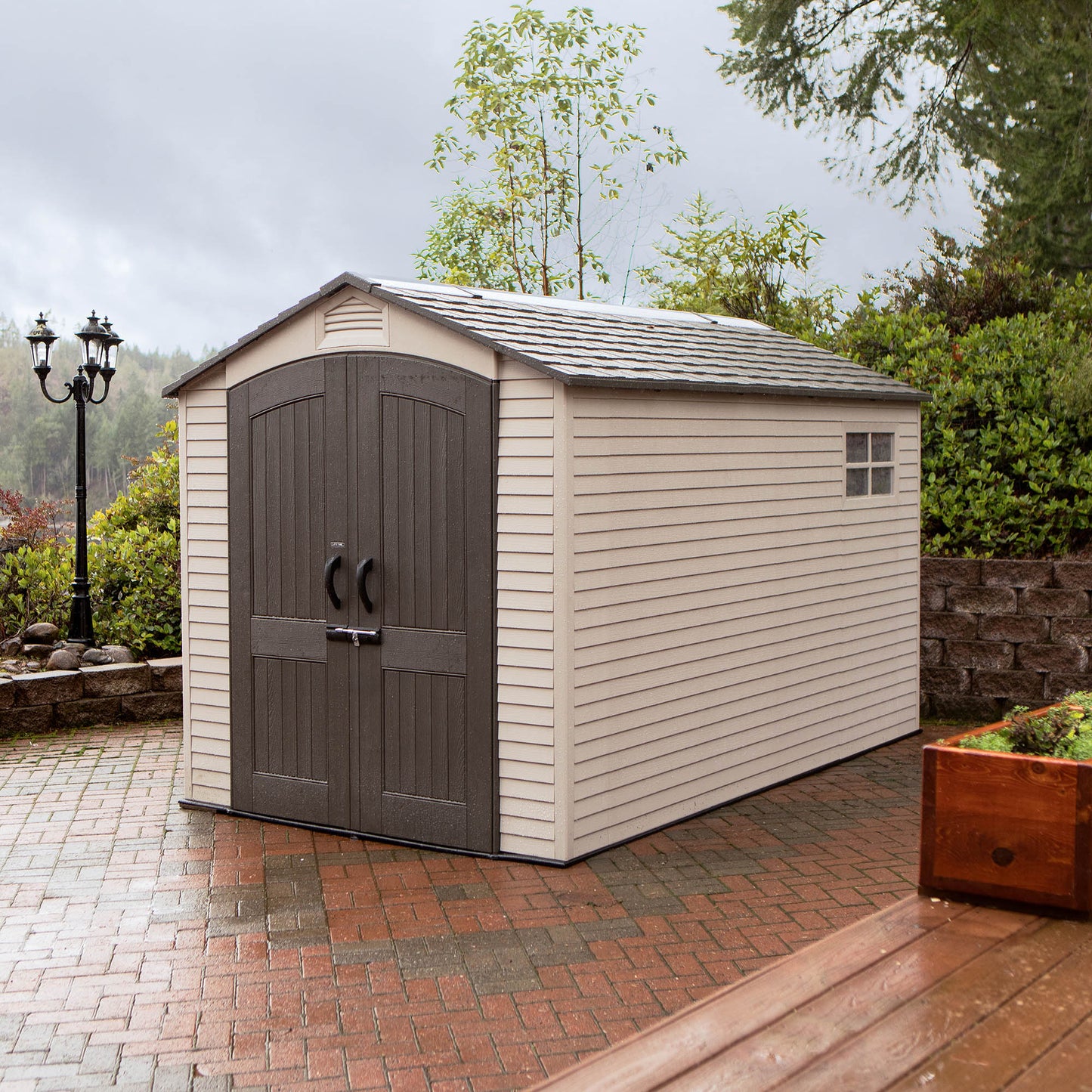 Lifetime 7 x 12' Outdoor Storage Shed