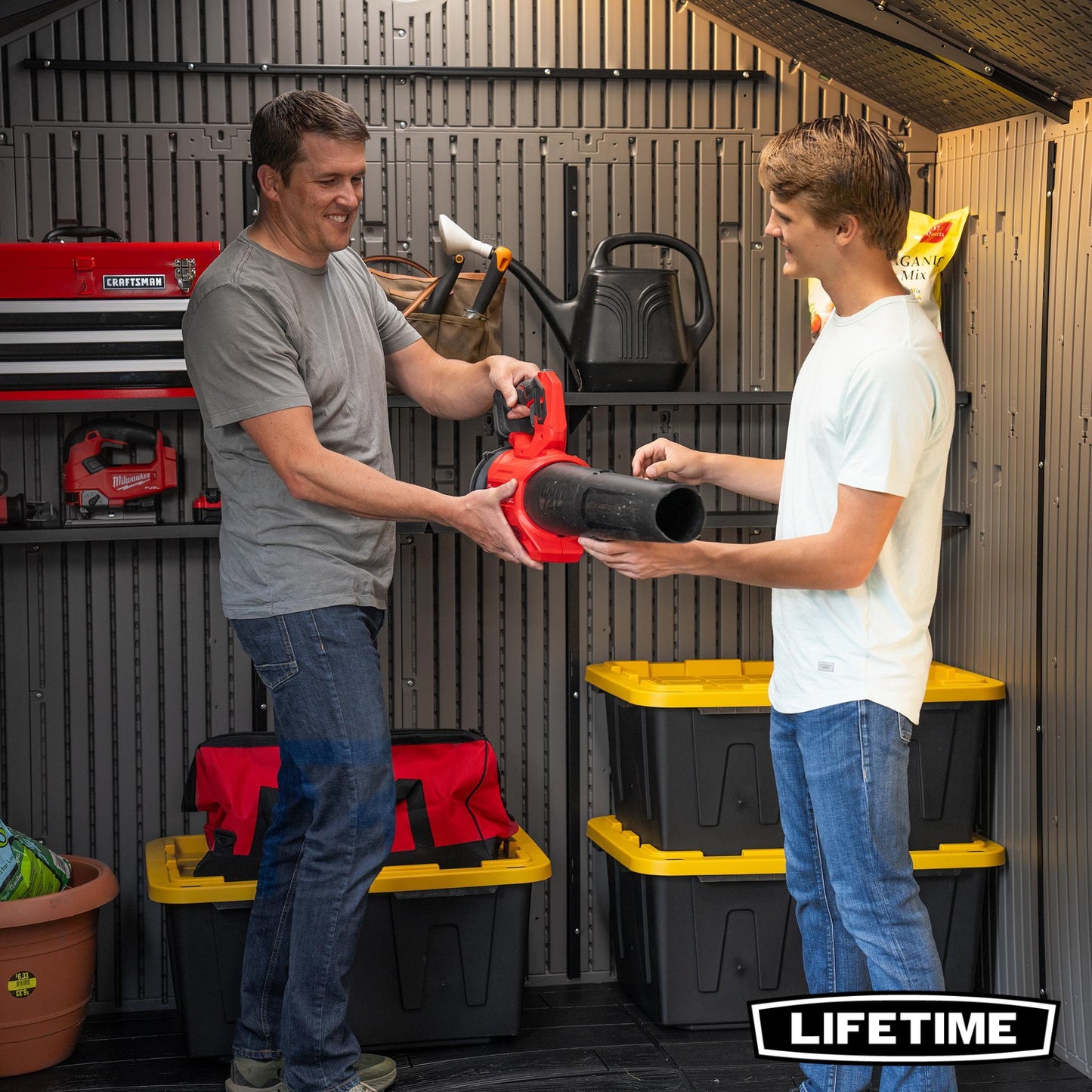 Lifetime 20 x 8 Outdoor Storage Shed