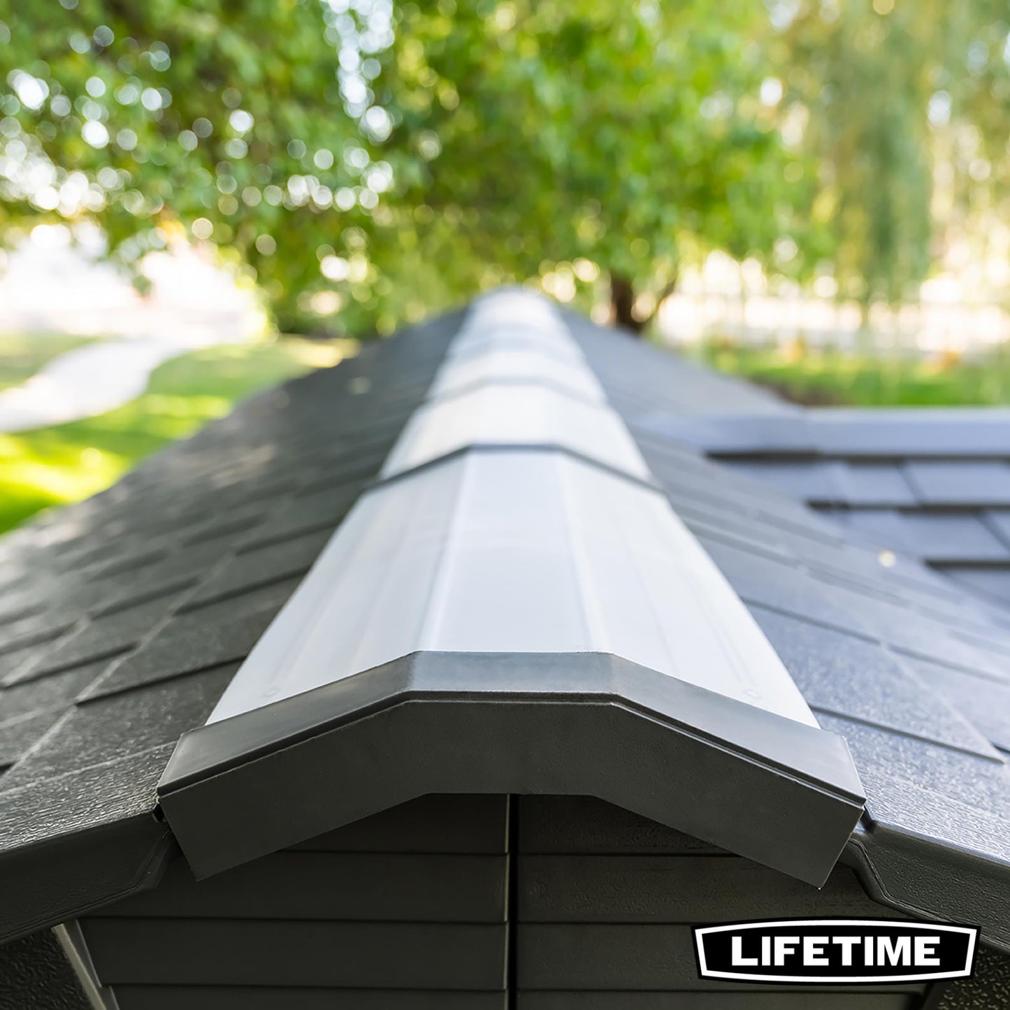 Lifetime 16.5 x 7 Outdoor Storage Shed