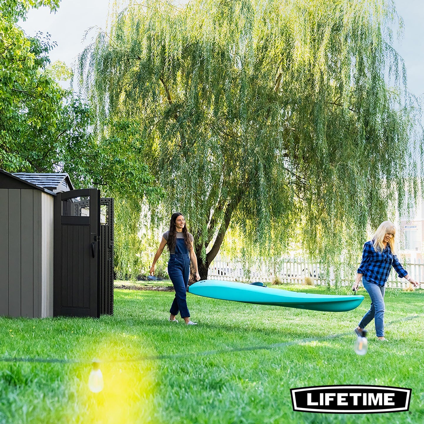 Lifetime 16.5 x 7 Outdoor Storage Shed