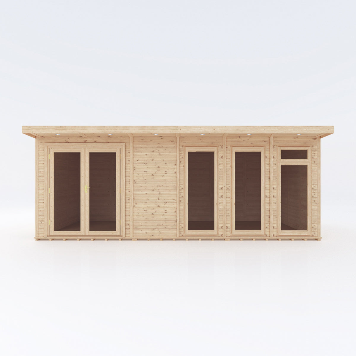6m x 3m Classic garden room front view