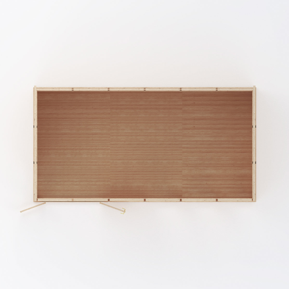 6m x 3m classic IGR internal top view