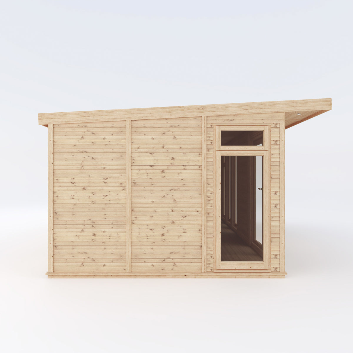 6m x 3m Classic garden room side view