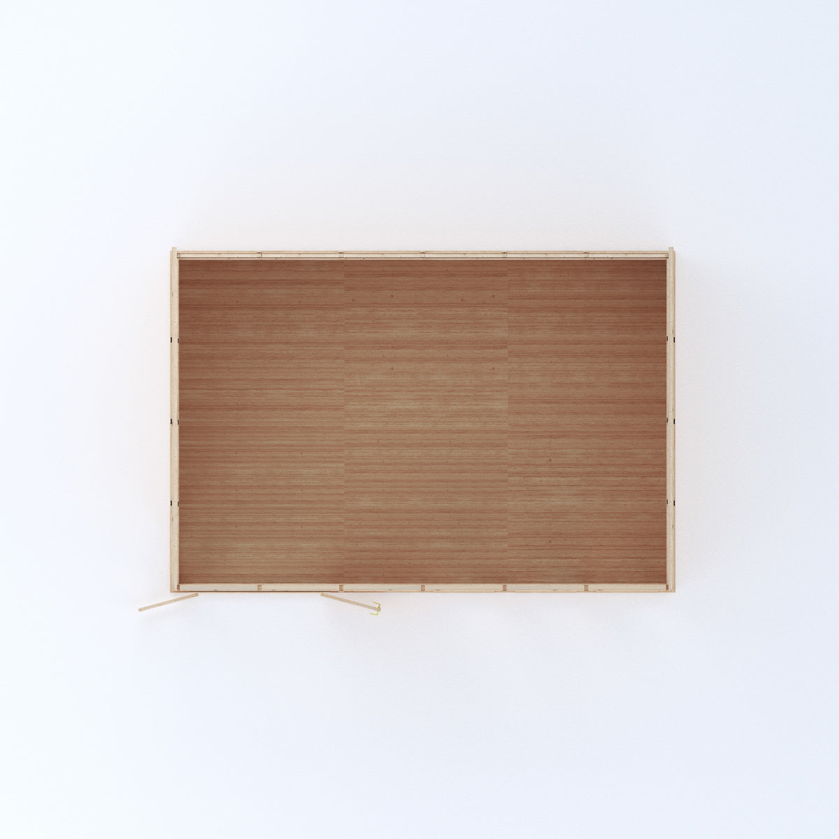 6m x 4m classic IGR birdseye internal view