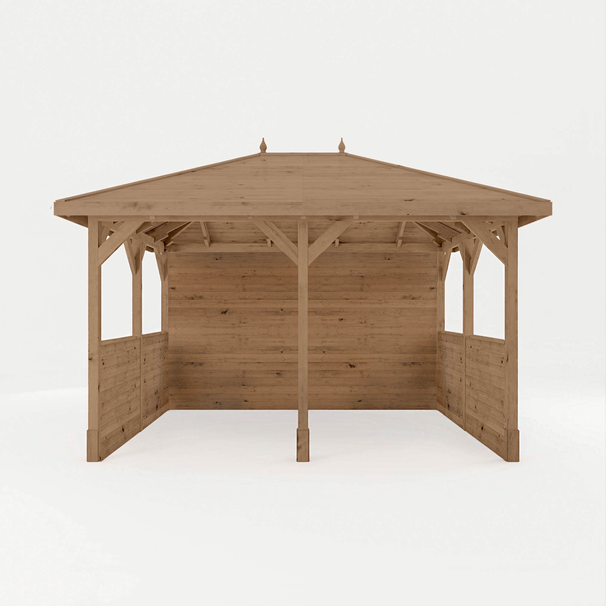 4m x 3m Pressure Treated Gazebo With Panels