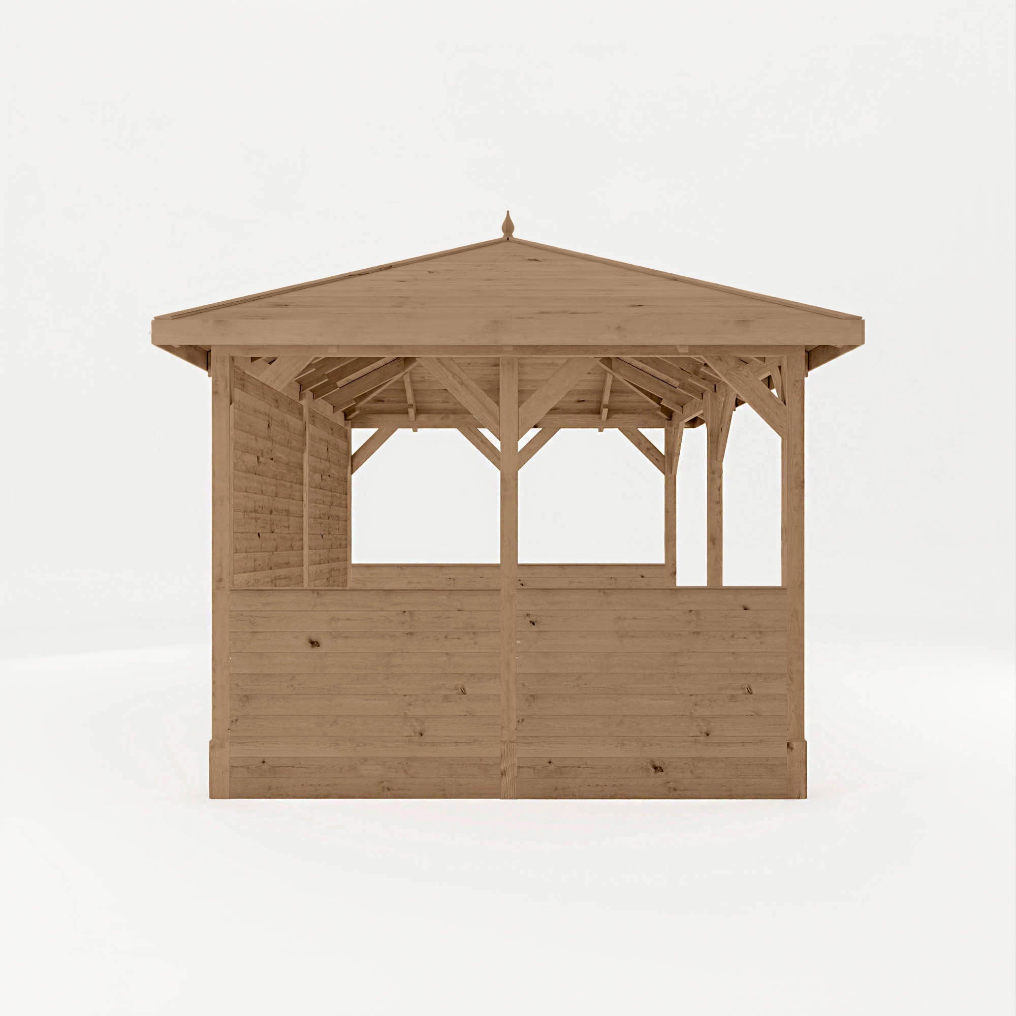4m x 3m Pressure Treated Gazebo With Panels