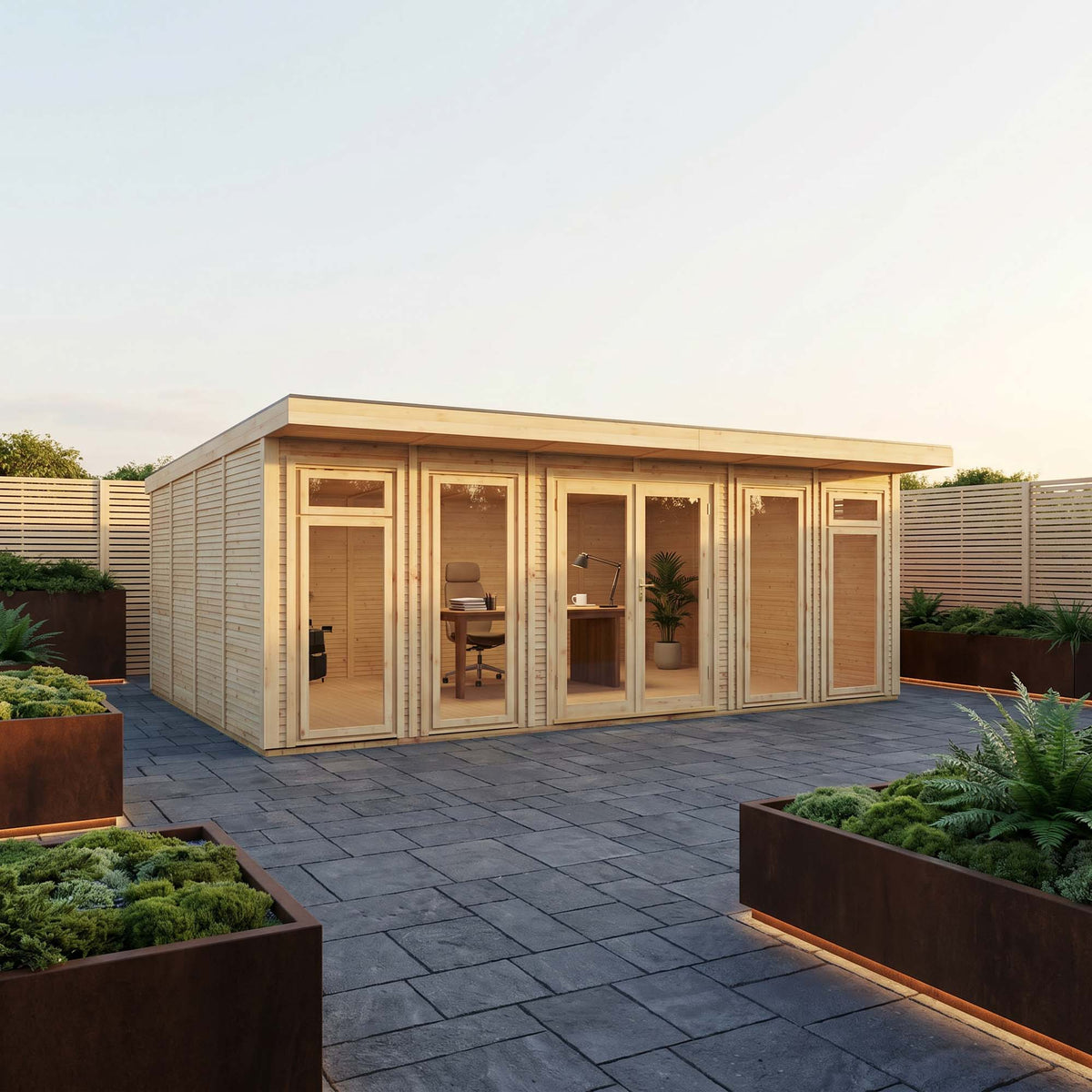 The Edwinstowe Premium Insulated Garden Room