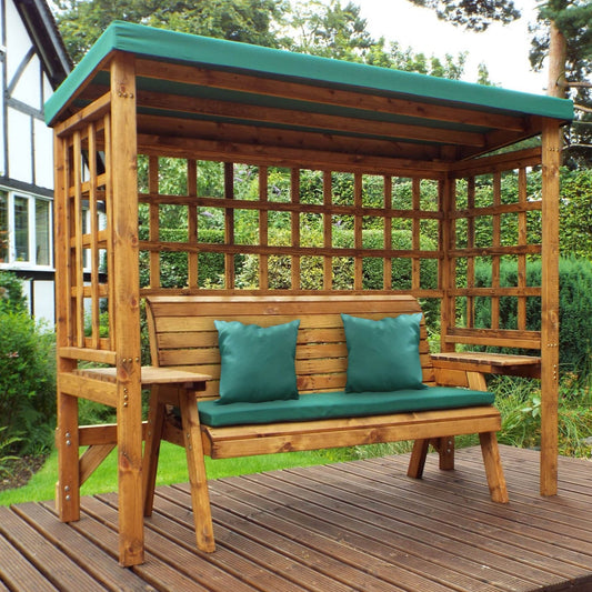 Charles Taylor Wentworth Three Seat Arbour with Cushions