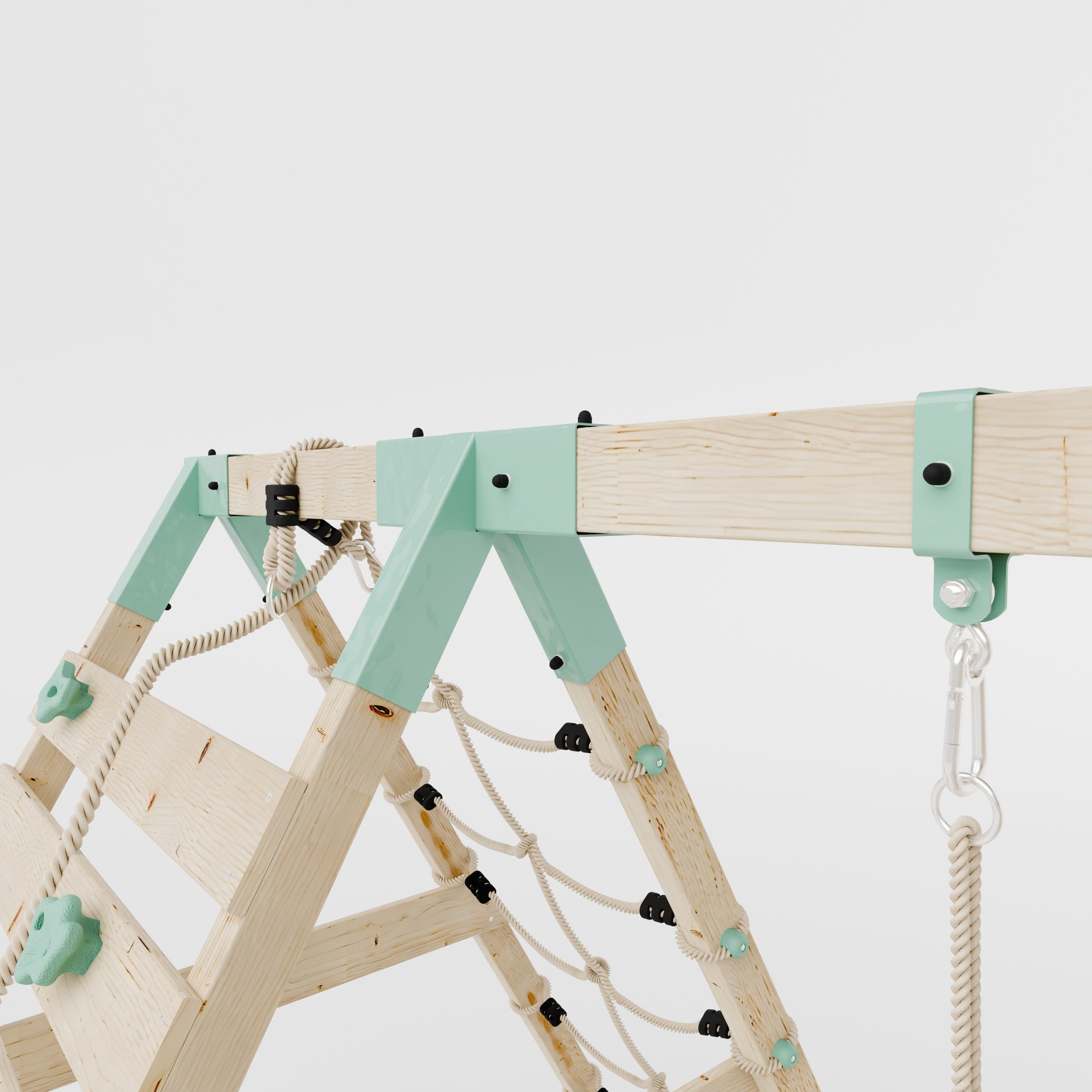 LittleSummit Tower with Swing & Climbing Wall