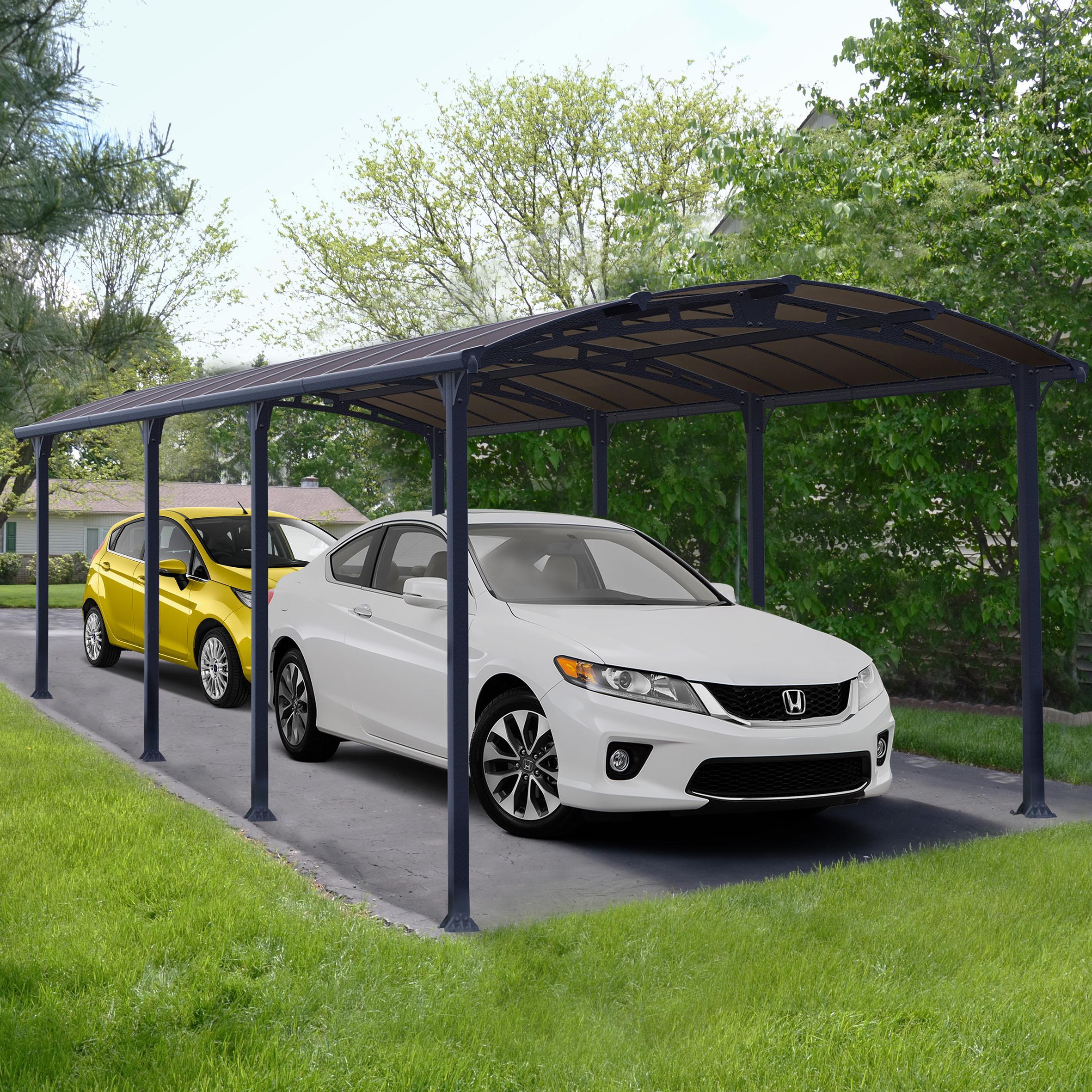 Canopia by Palram Carport Arcadia 8500 Grey Waltons