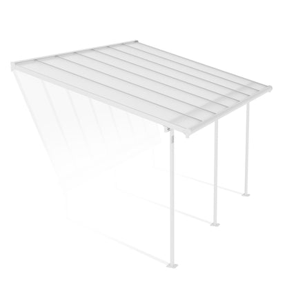 Canopia by Palram 3 x 4.25 Sierra Patio Cover - White