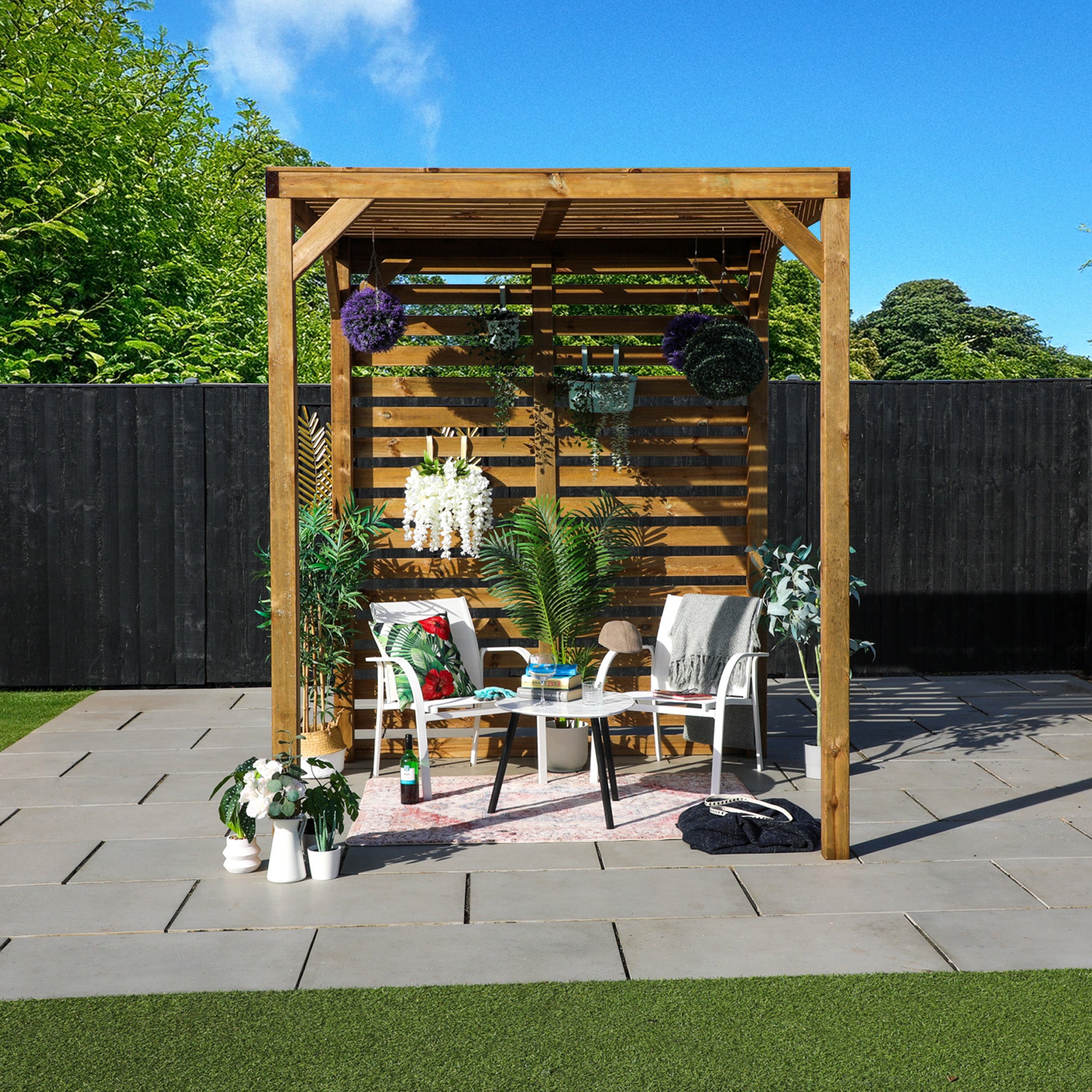 2m x 2m Pressure Treated Pergola
