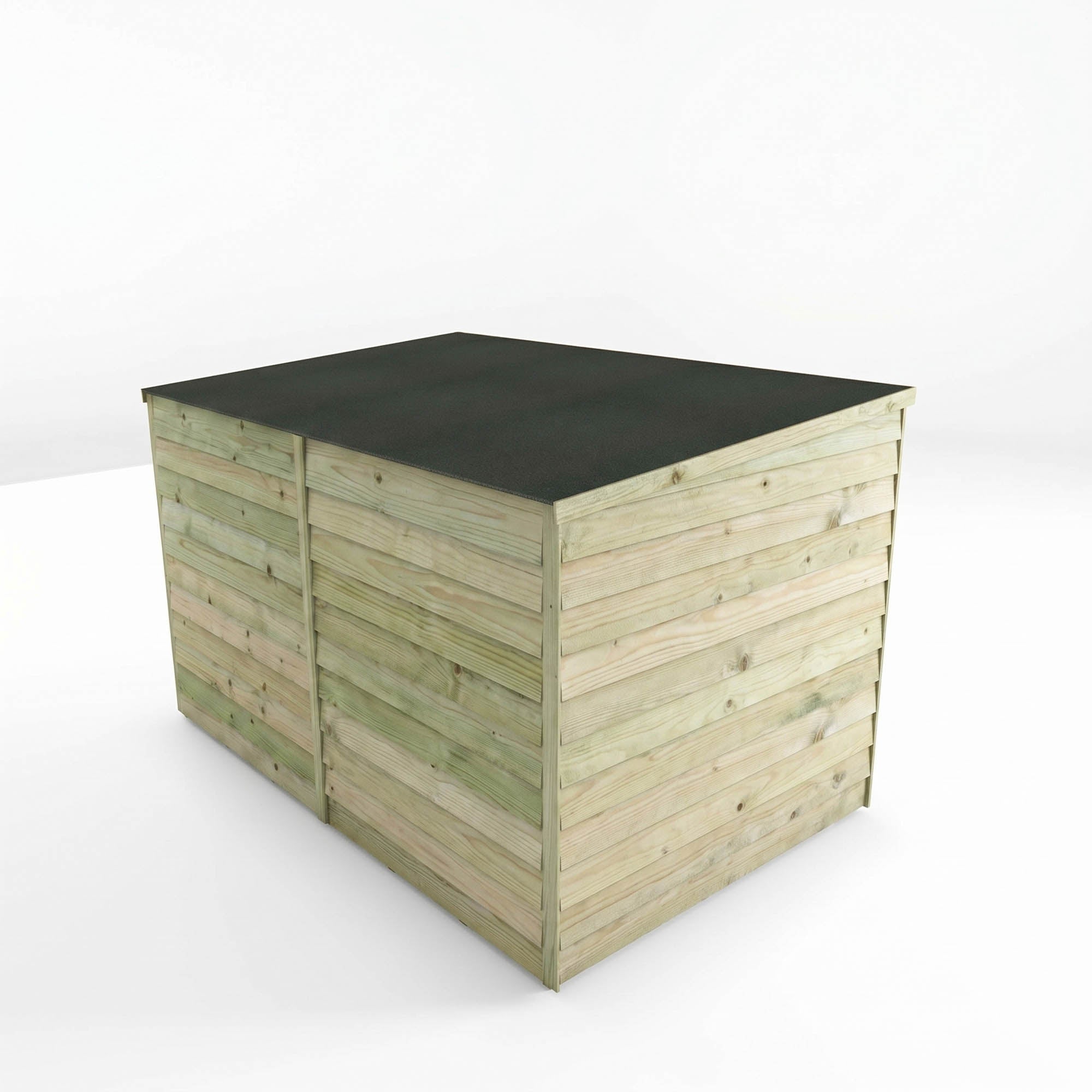4 x 6 Value Overlap Double Door Bike Shed