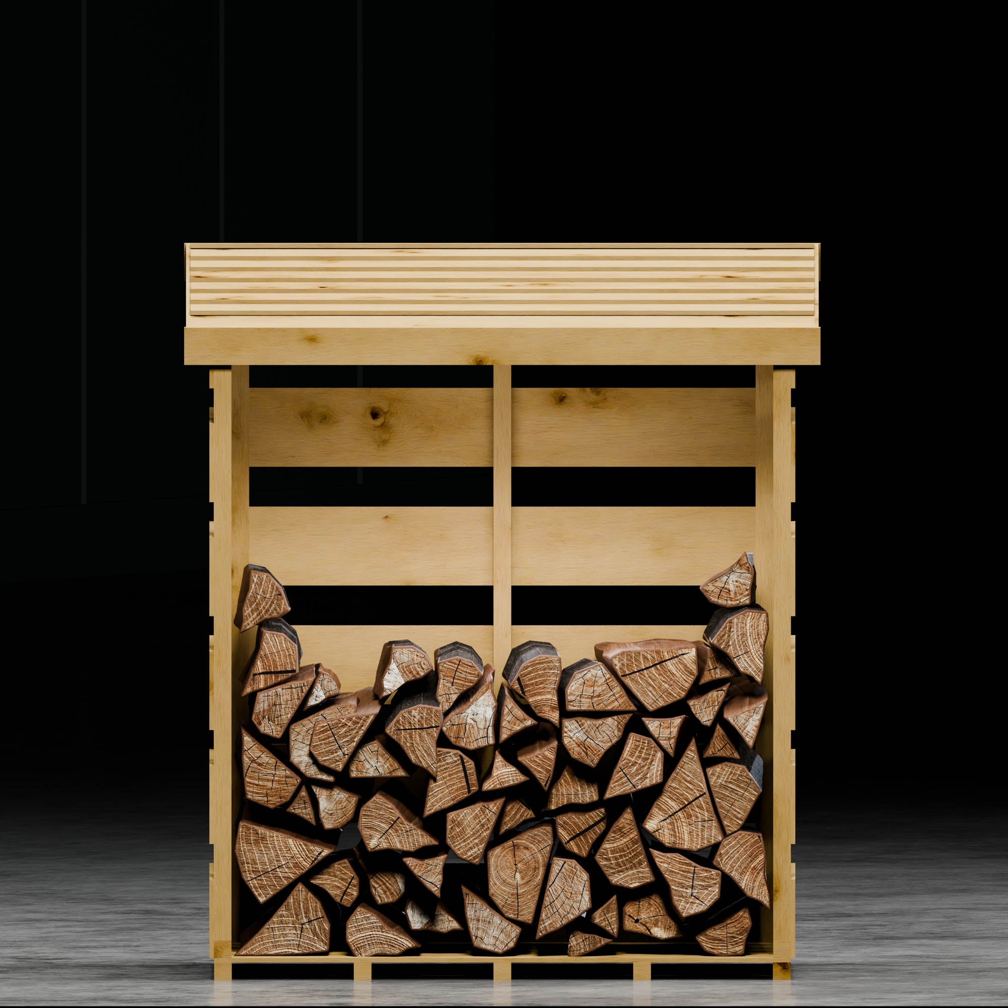 Pressure Treated Single Log Store