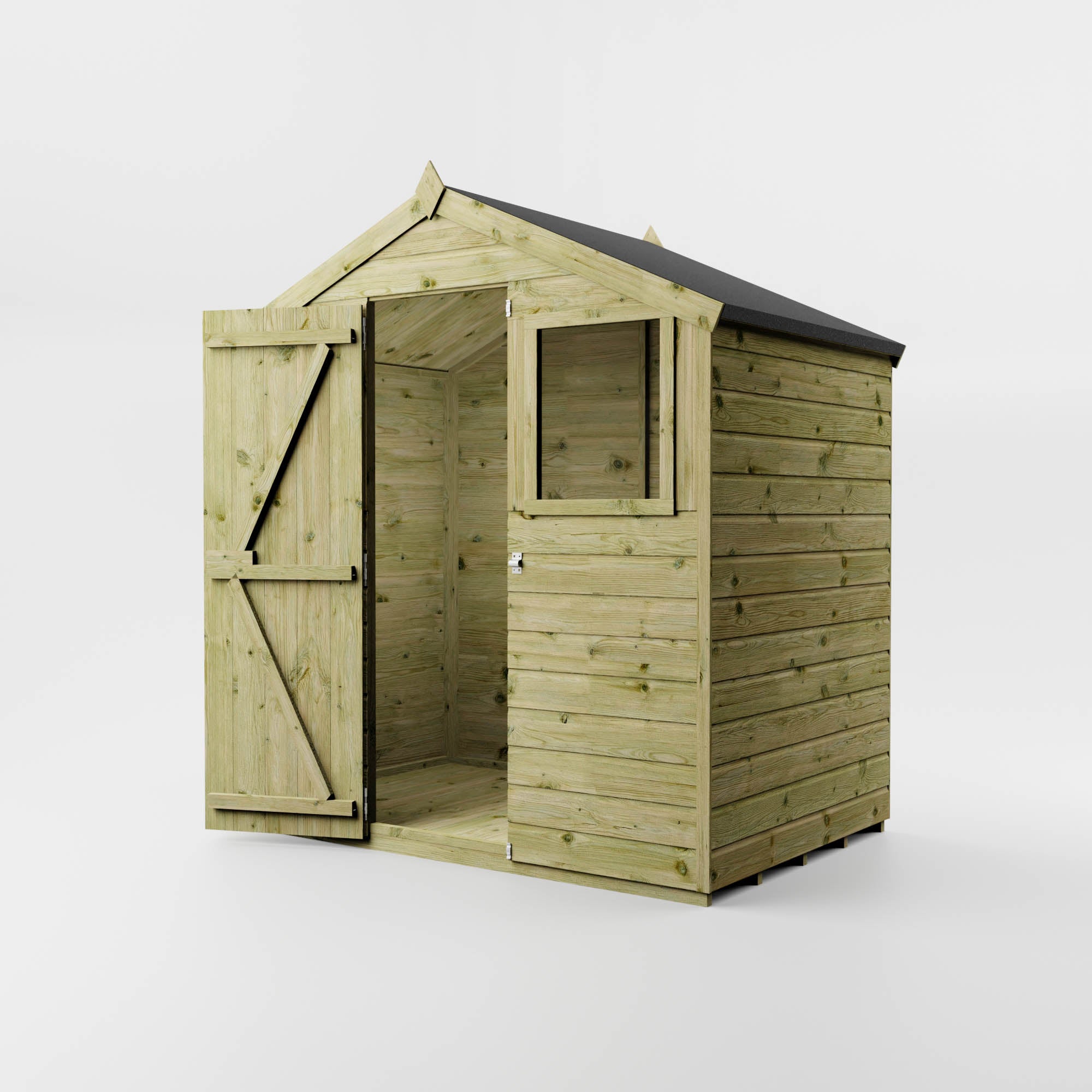 4 x 6 Shiplap Apex Garden Storage Shed