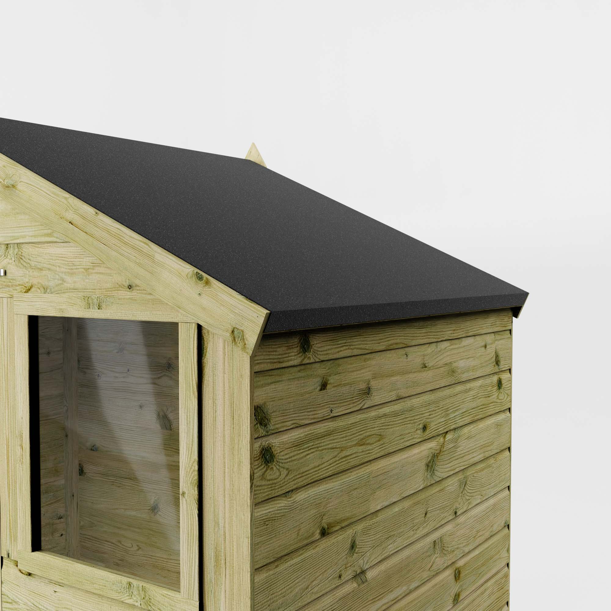4 x 6 Shiplap Apex Garden Storage Shed