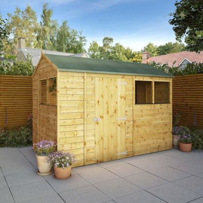 10 x 6 Shiplap Reverse Apex Wooden Shed