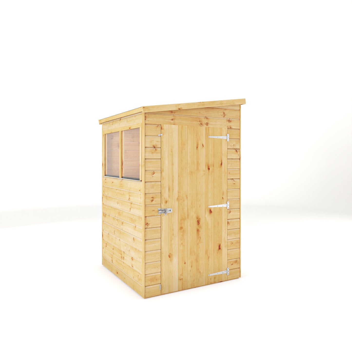 4 x 4 Modular Shiplap Pent Wooden Shed