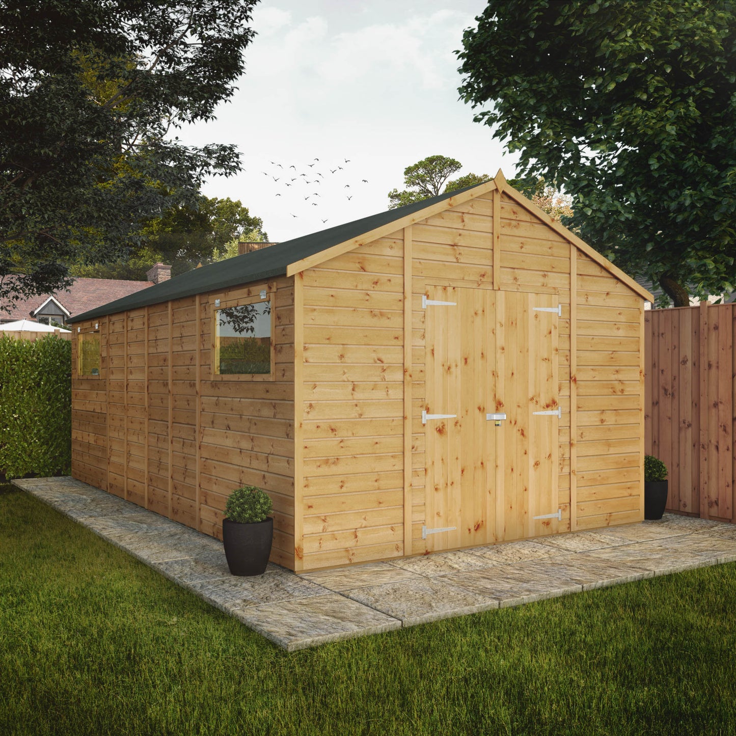 18 x 10 Premium Shiplap Apex Workshop