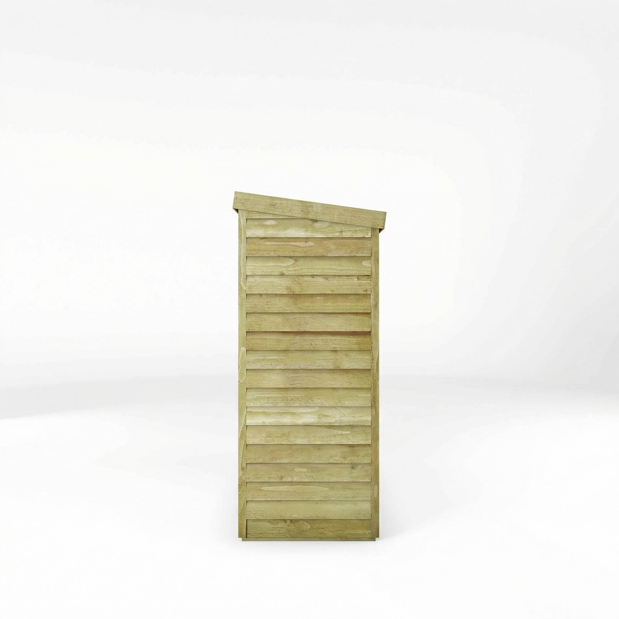 6 x 2'6 Value Overlap Double Door Pent Storage Shed