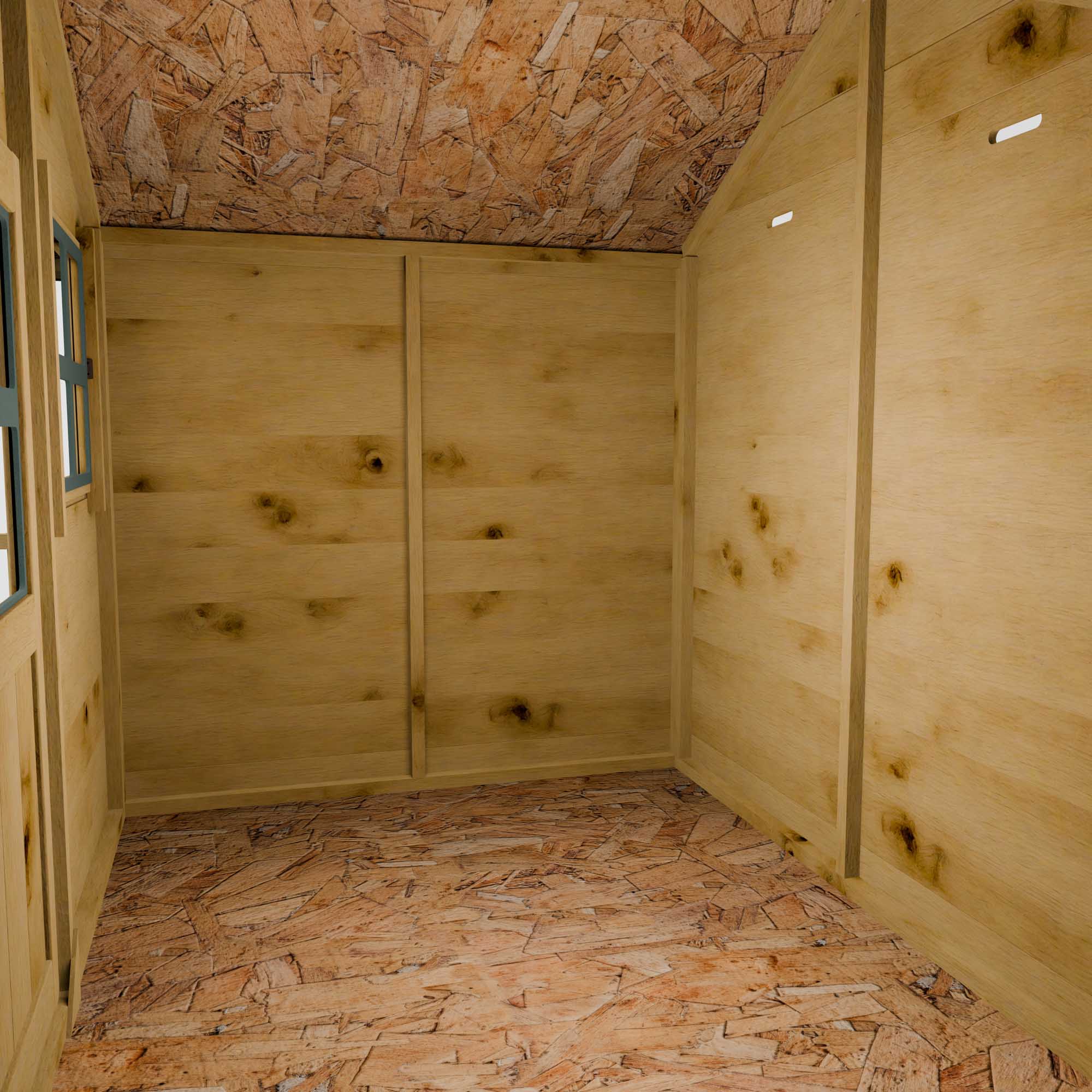 5 x 5 Poppy Wooden Playhouse