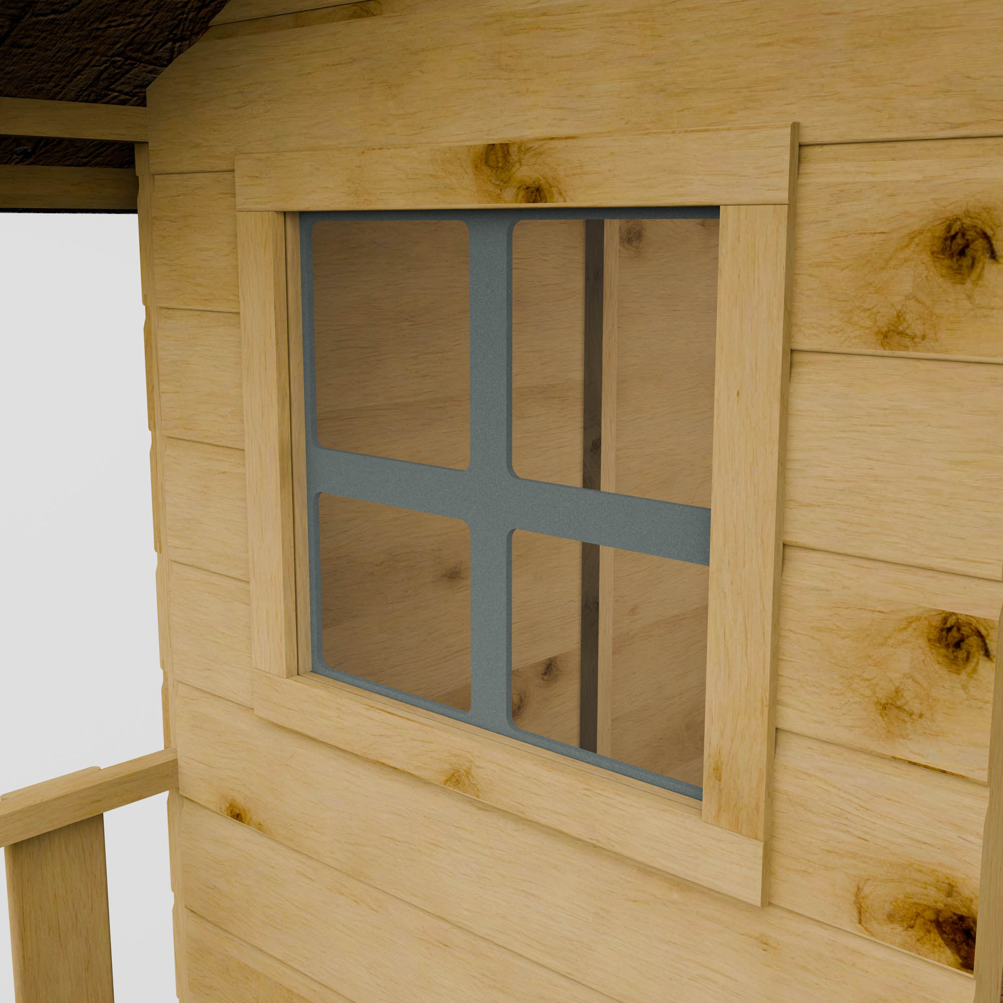 Poppy Tower Wooden Playhouse