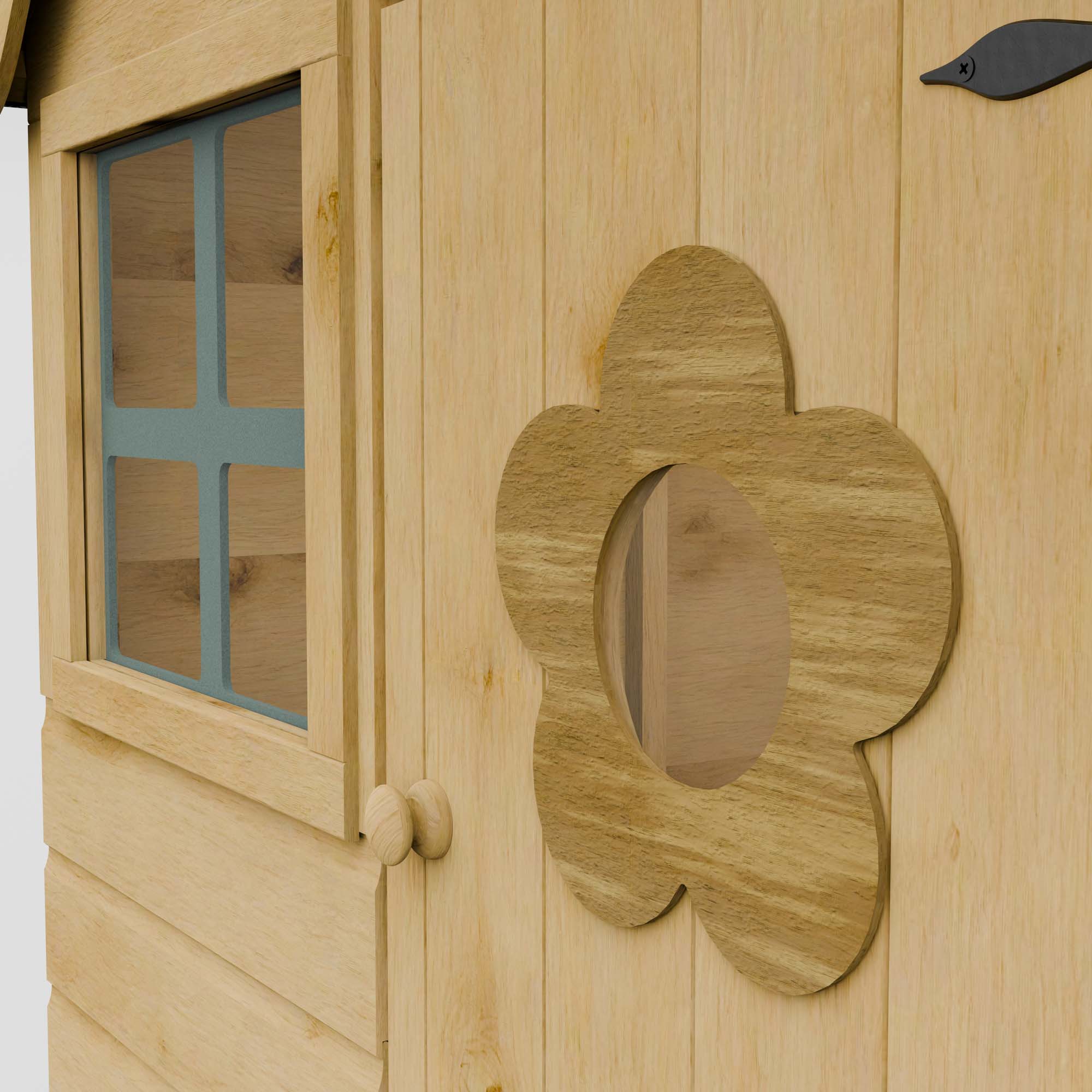 Snug Tower Wooden Playhouse