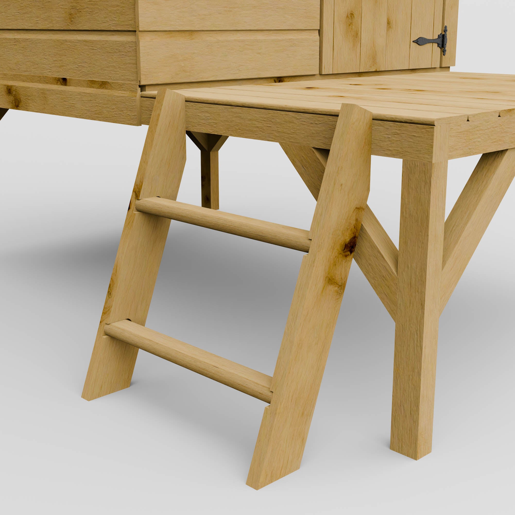 Snug Tower Wooden Playhouse